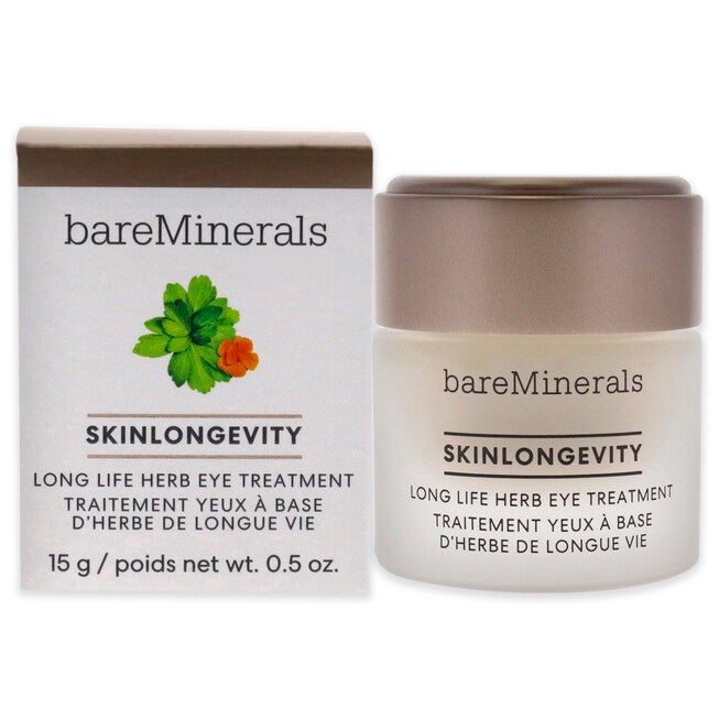 Skinlongevity Long Life Herb Eye Treatment by bareMinerals for Unisex - 0.5 oz Treatment, NA, hi-res image number null