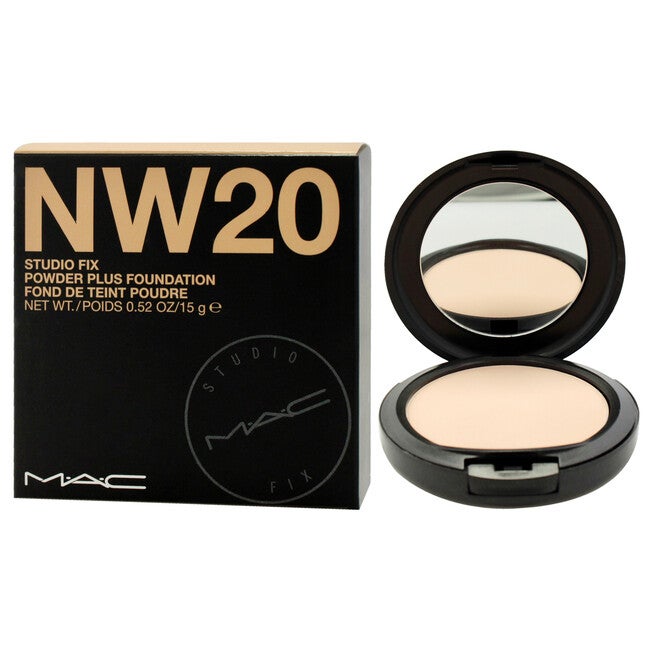 Studio Fix Powder Plus Foundation - NW20 by MAC for Women - 0.52 oz Foundation, NA, alternate image number null