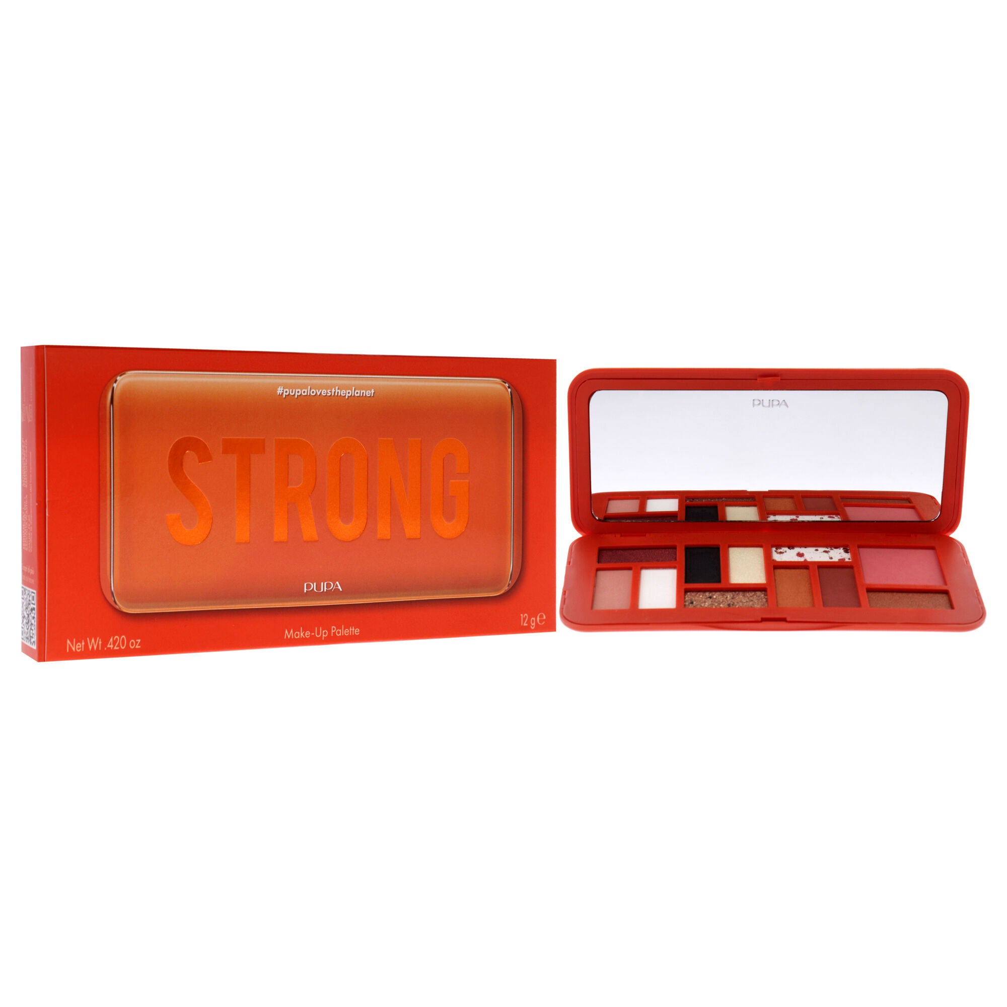 Make-Up Palette - 004 Strong by Pupa Milano for Women - 0.420 oz Makeup, See Description, alternate image number 1