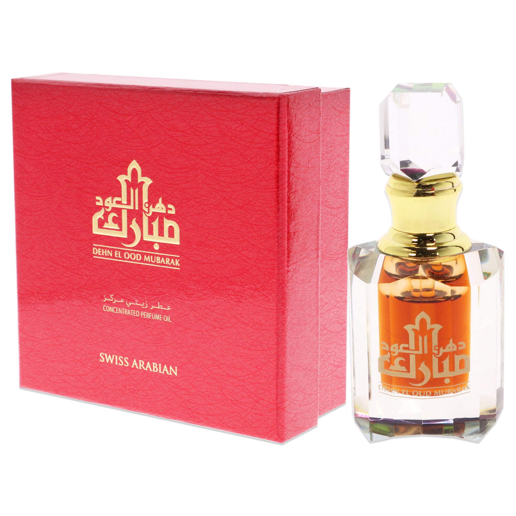 Dehn El Oud Mubarak by Swiss Arabian for Unisex - 0.2 oz Parfum Oil, See Description, alternate image number 3