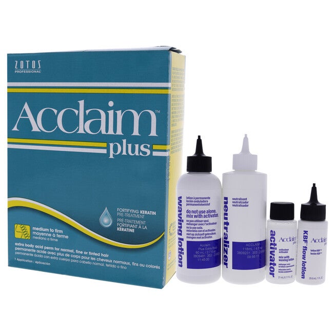 Acclaim Plus Extra Body Acid Perm by Zotos for Unisex - 1 Application Treatment, , alternate image number null