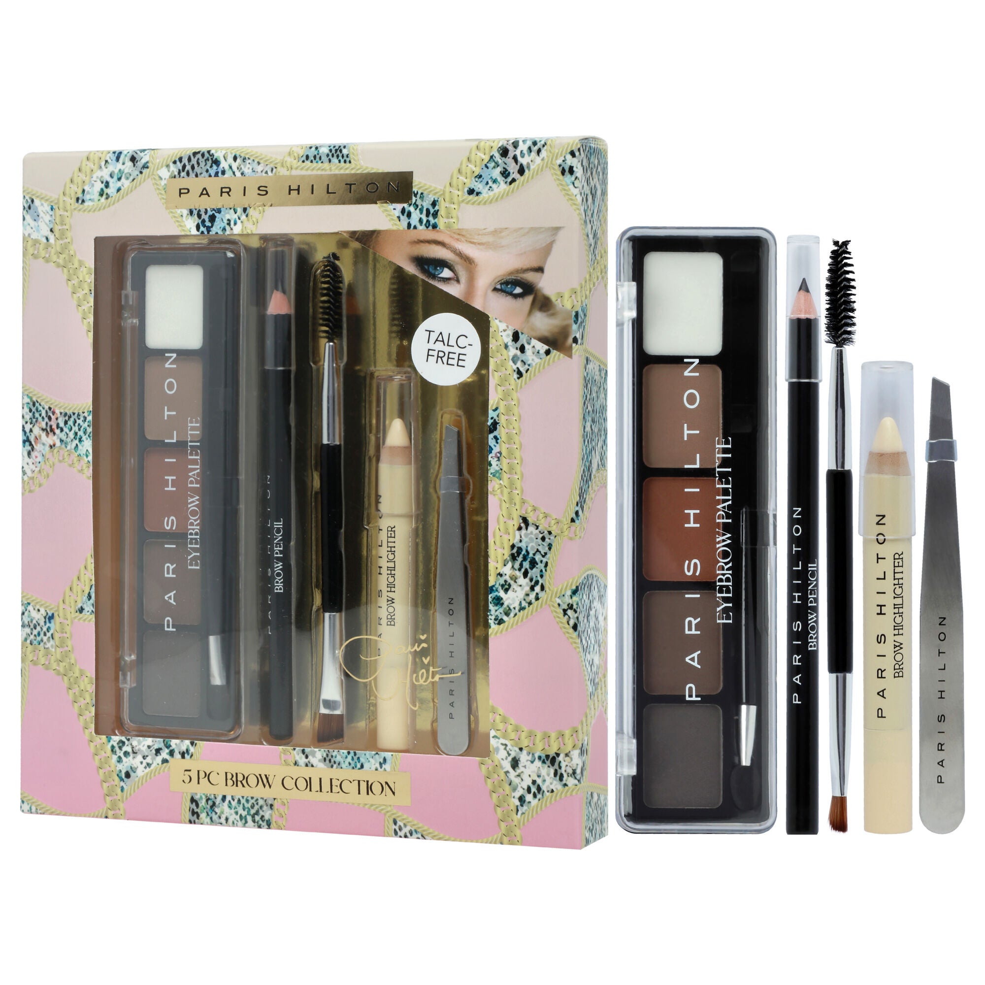 Brow Collection Set by Paris Hilton Cosmetics for Women - 5 Pc Set, See Description, alternate image number 3