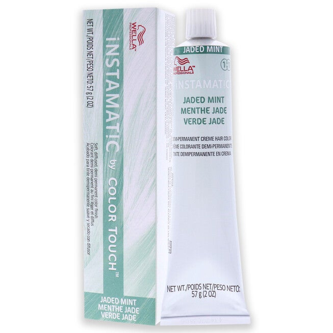 Instamatic By Color Touch Demi-Permanent Hair Color - Jaded Mint by Wella for Unisex - 2 oz Hair Color, NA, alternate image number null