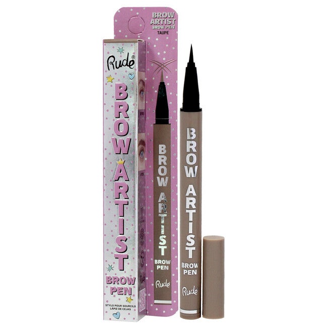 Brow Artist Brow Pen - Taupe by Rude Cosmetics for Women - 0.018 oz Brow Pen, NA, alternate image number null
