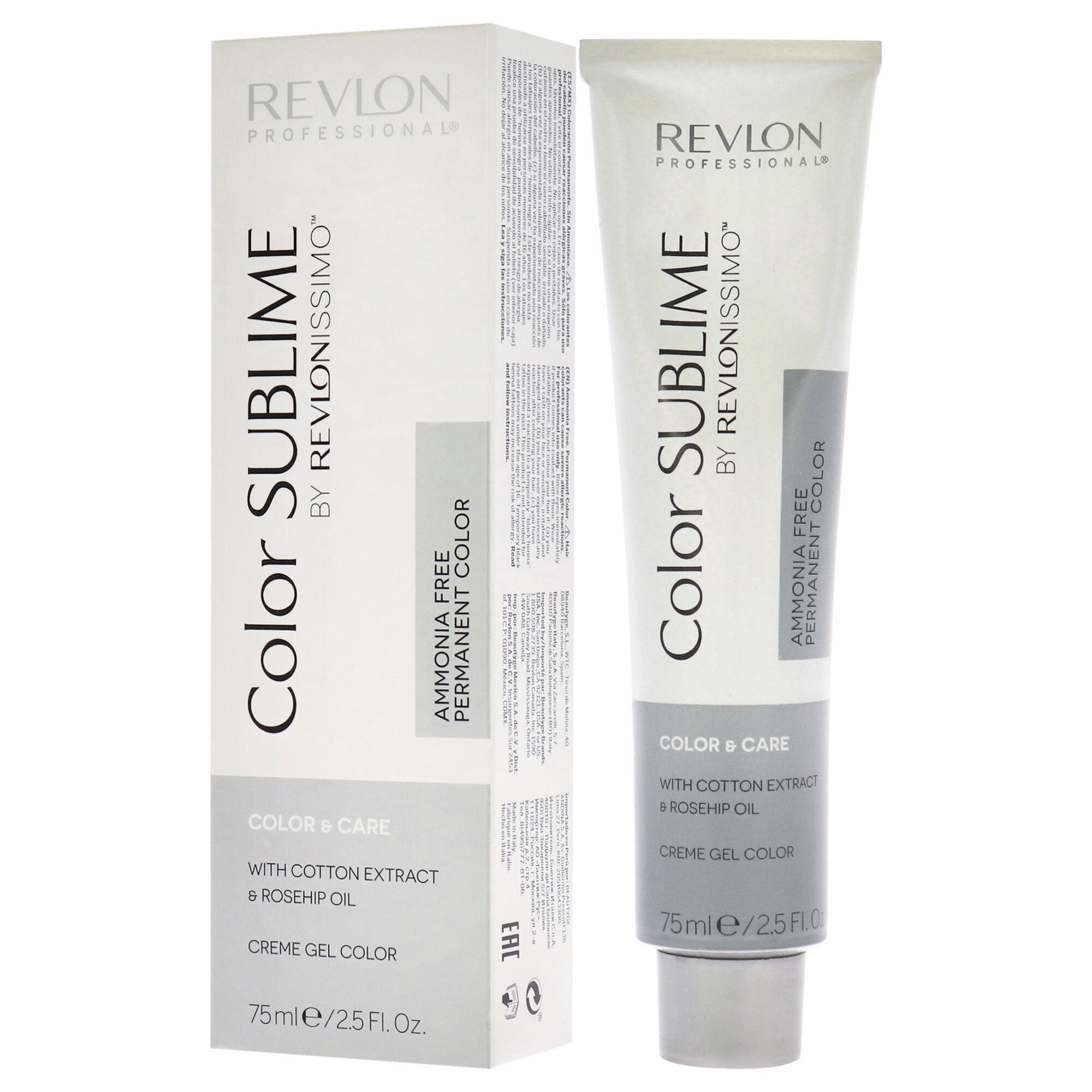 Revlonissimo Color Sublime - 6.40 Intense Dark Copper Blonde by Revlon for Unisex - 2.5 oz Hair Color, , alternate image number 7