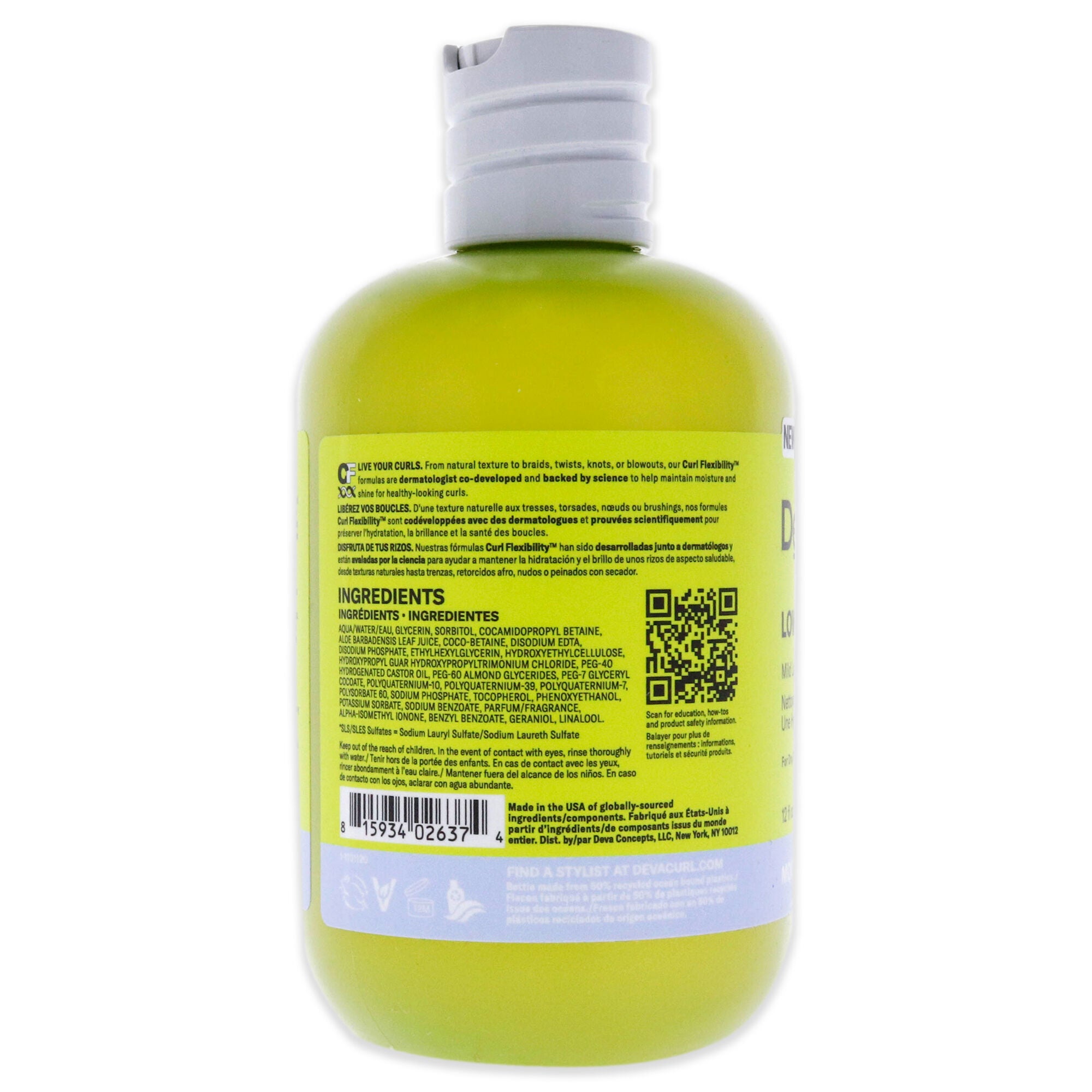 Low-Poo Delight Cleanser - NP by DevaCurl for Unisex - 12 oz Cleanser, , alternate image number 4