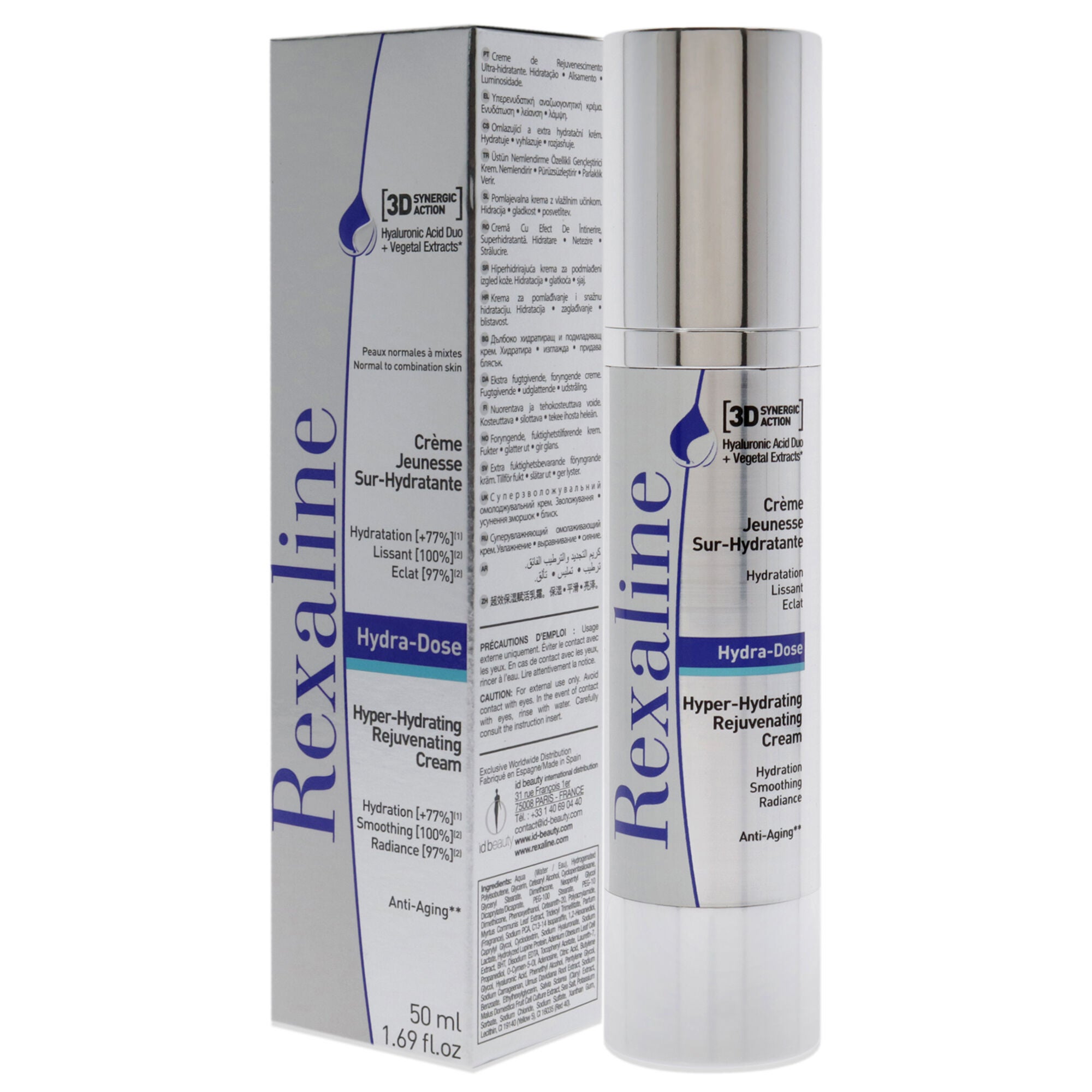 Hydra-Dose Hyper-Hydrating Rejuvenating Cream by Rexaline for Unisex - 1.69 oz Cream, , alternate image number 6