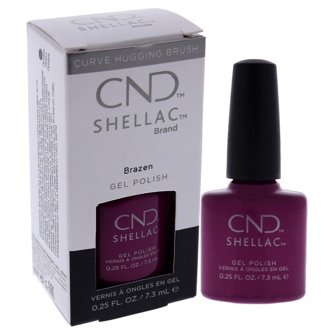 Shellac Nail Color - Brazen by CND for Women - 0.25 oz Nail Polish, , alternate image number null