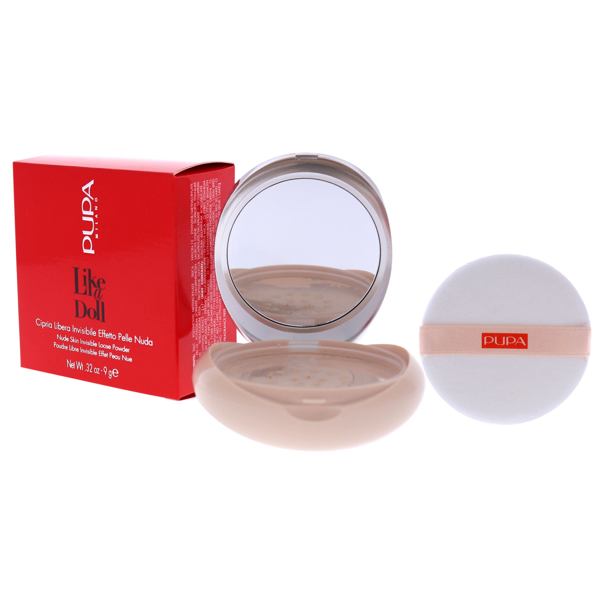 Like a Doll Invisible Loose Powder - 001 Light Beige by Pupa Milano for Women - 0.32 oz Powder, , alternate image number 7