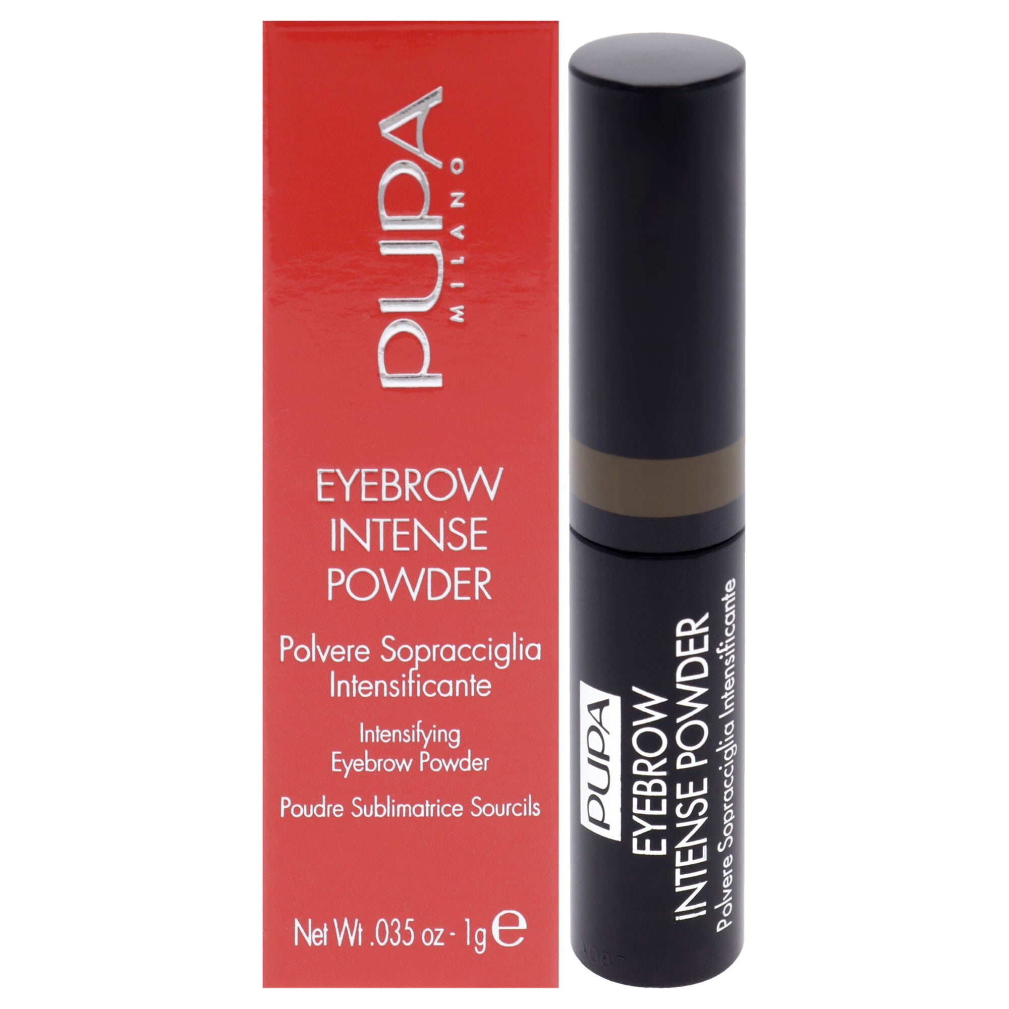 Eyebrow Intense Powder - 001 Blonde by Pupa Milano for Women - 0.035 oz Eyebrow, See Description, hi-res image number 0