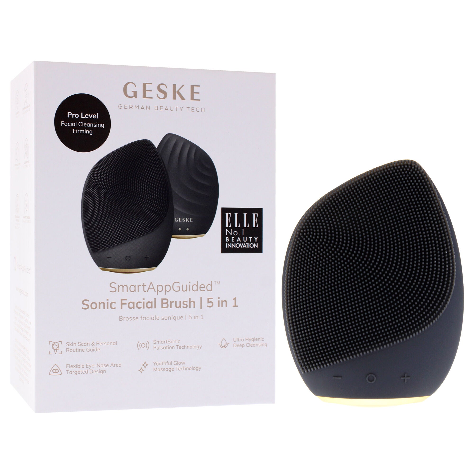 Sonic Facial Brush 5 in 1 - Gray by Geske for Women - 1 Pc Brush, See Description, alternate image number 1
