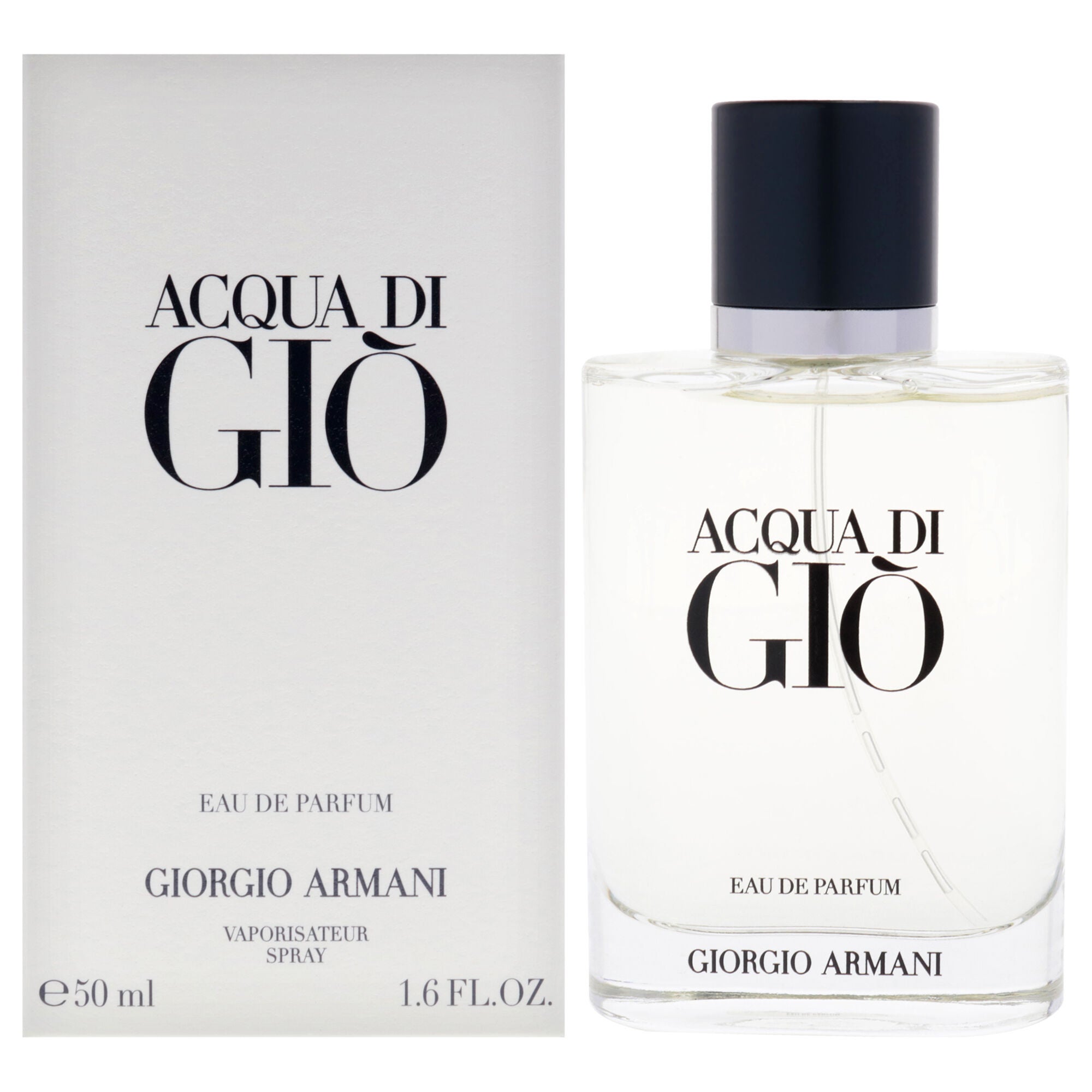 Acqua Di Gio by Giorgio Armani for Men - 1.6 oz EDP Spray, Clear, hi-res image number 0