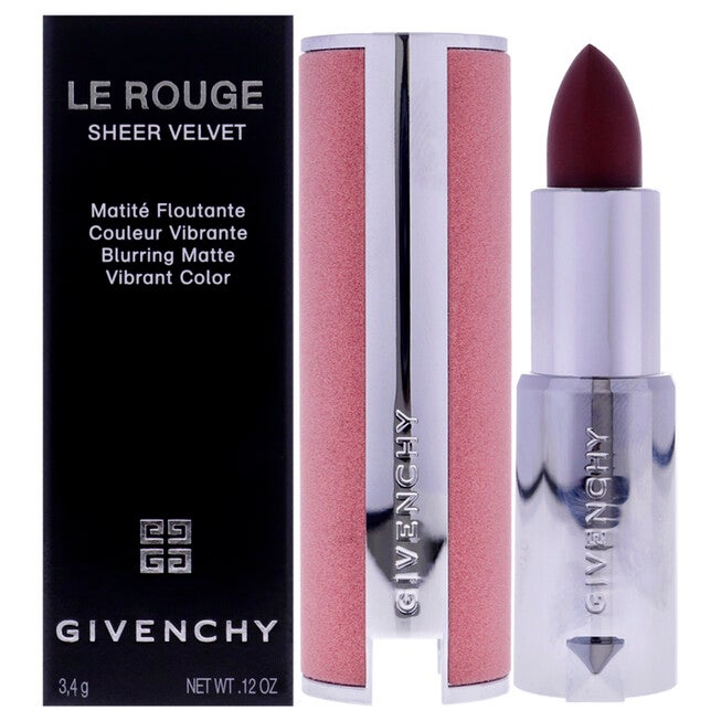 Le Rouge Sheer Velvet Matte Lipstick - 17 by Givenchy for Women - 0.12 oz Lipstick, NA, hi-res image number null