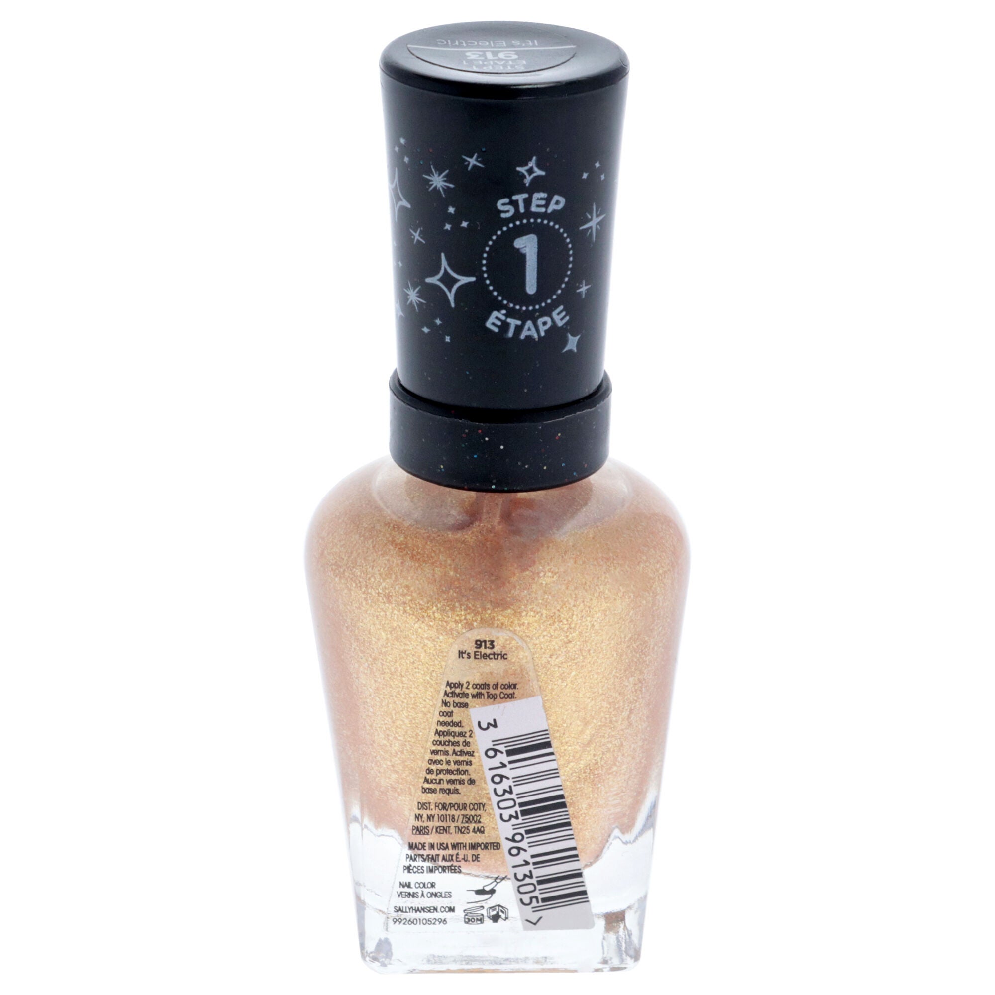 Miracle Gel - 913 Its Electric by Sally Hansen for Women - 0.5 oz Nail Polish, See Description, alternate image number 2