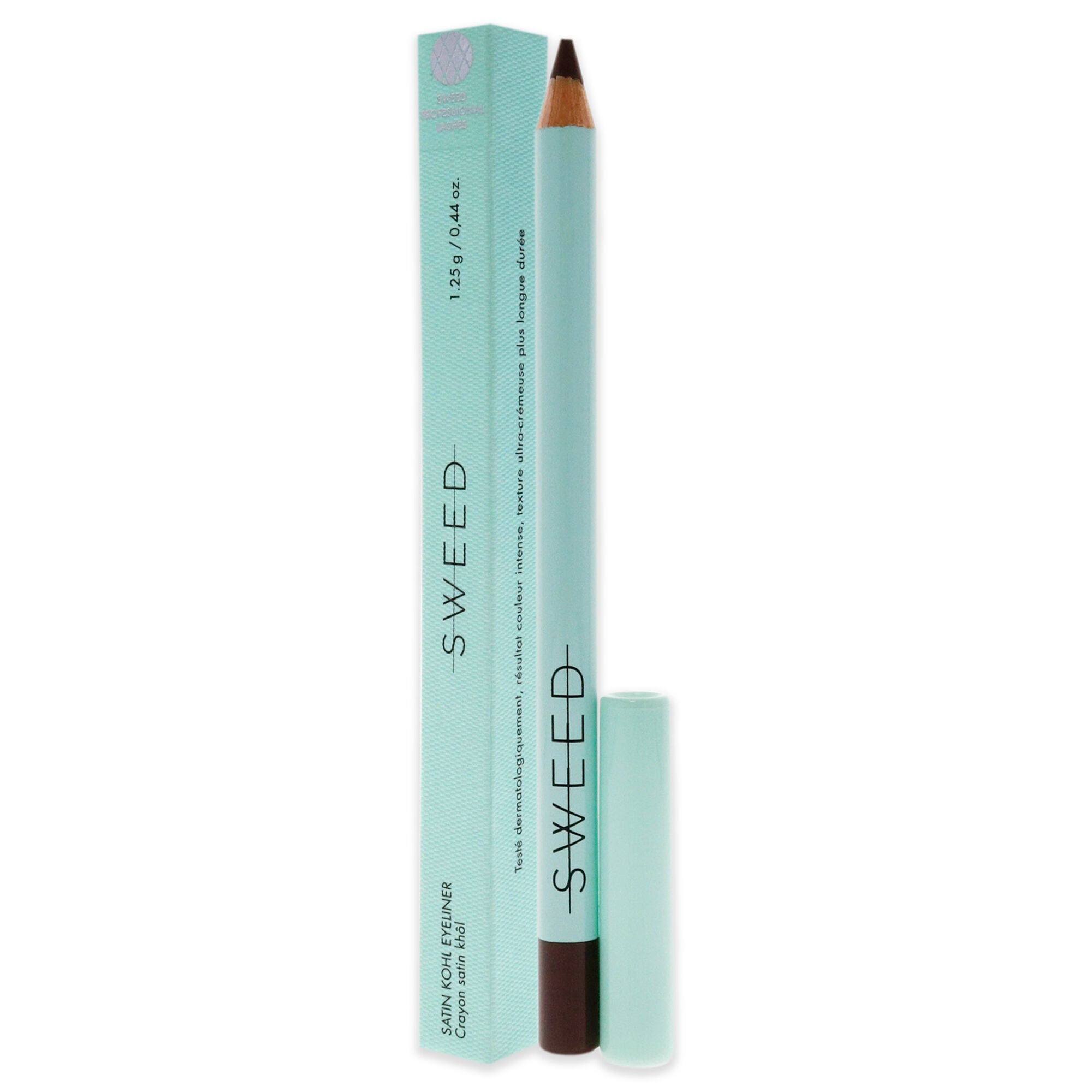 Satin Kohl Eyeliner - Dusty Brown by Sweed Lashes for Women - 0.44 oz Eyeliner, , alternate image number 8