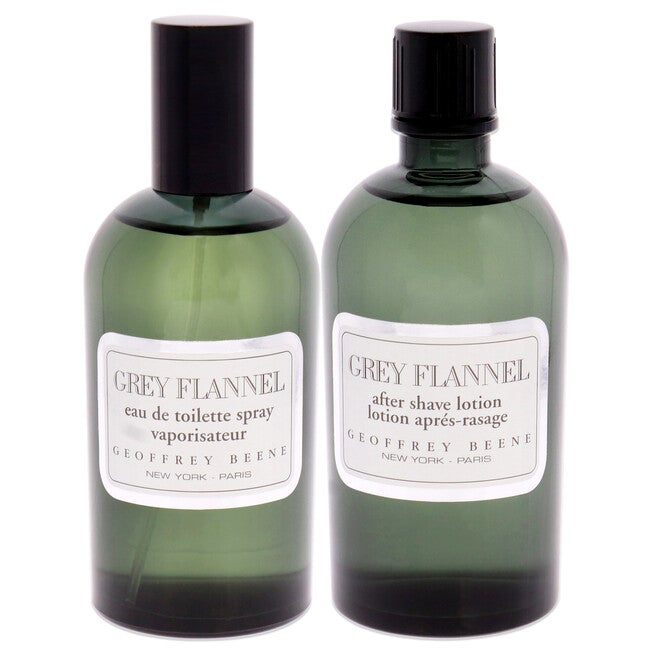 Grey Flannel by Geoffrey Beene for Men - 2 Pc Gift Set 4oz EDT Spray, 4oz After Shave Lotion, , alternate image number null