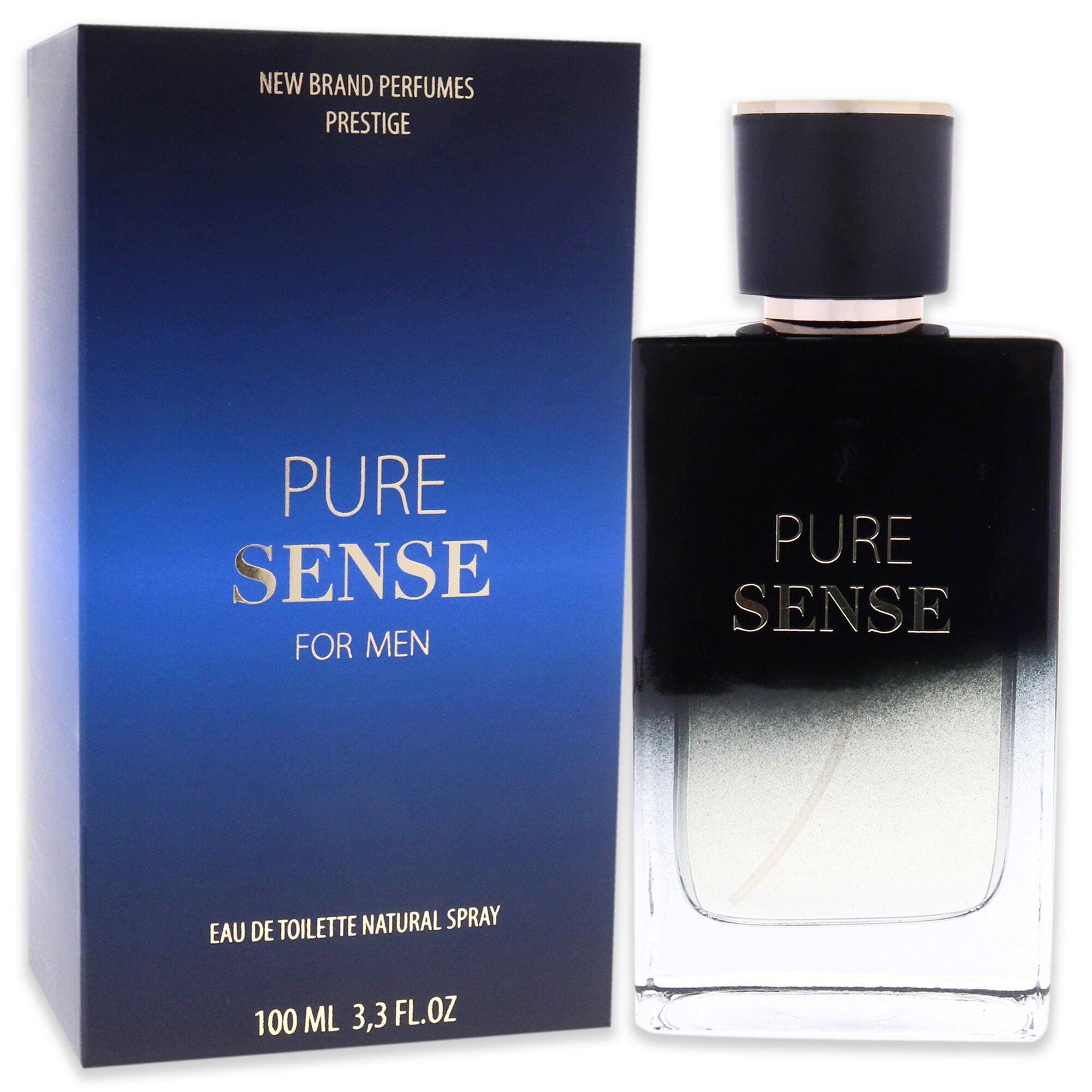 Pure Sense by New Brand for Men - 3.3 oz EDT Spray, See Description, alternate image number 1