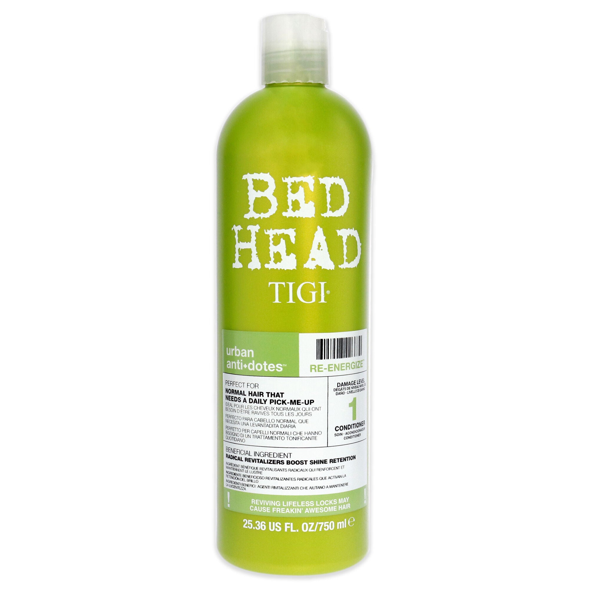 Bed Head Urban Antidotes Re-energize Conditioner by TIGI for Unisex - 25.36 oz Conditioner, , alternate image number 3