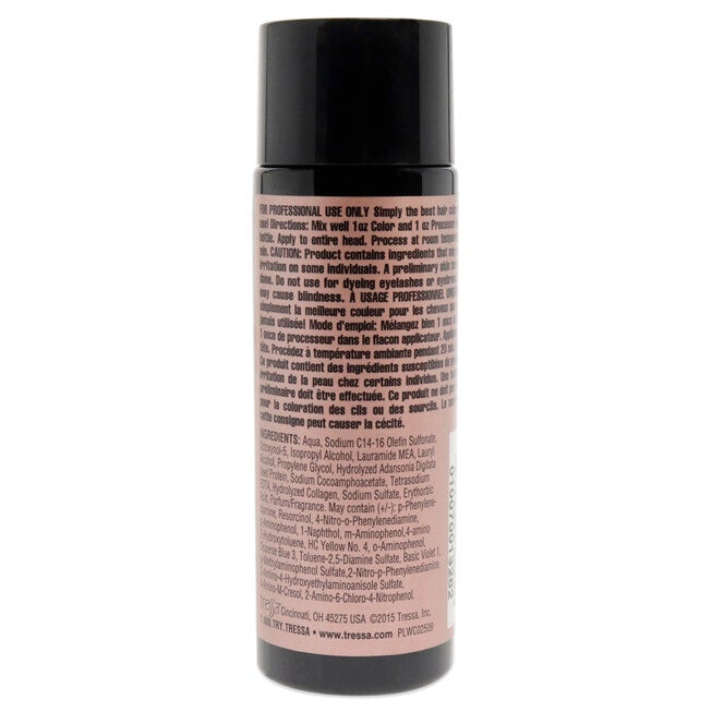 Watercolors BB Demi-Permanent Hair Color - 4A Dark Ash Brown by Tressa for Unisex - 2 oz Hair Color, See Description, alternate image number null