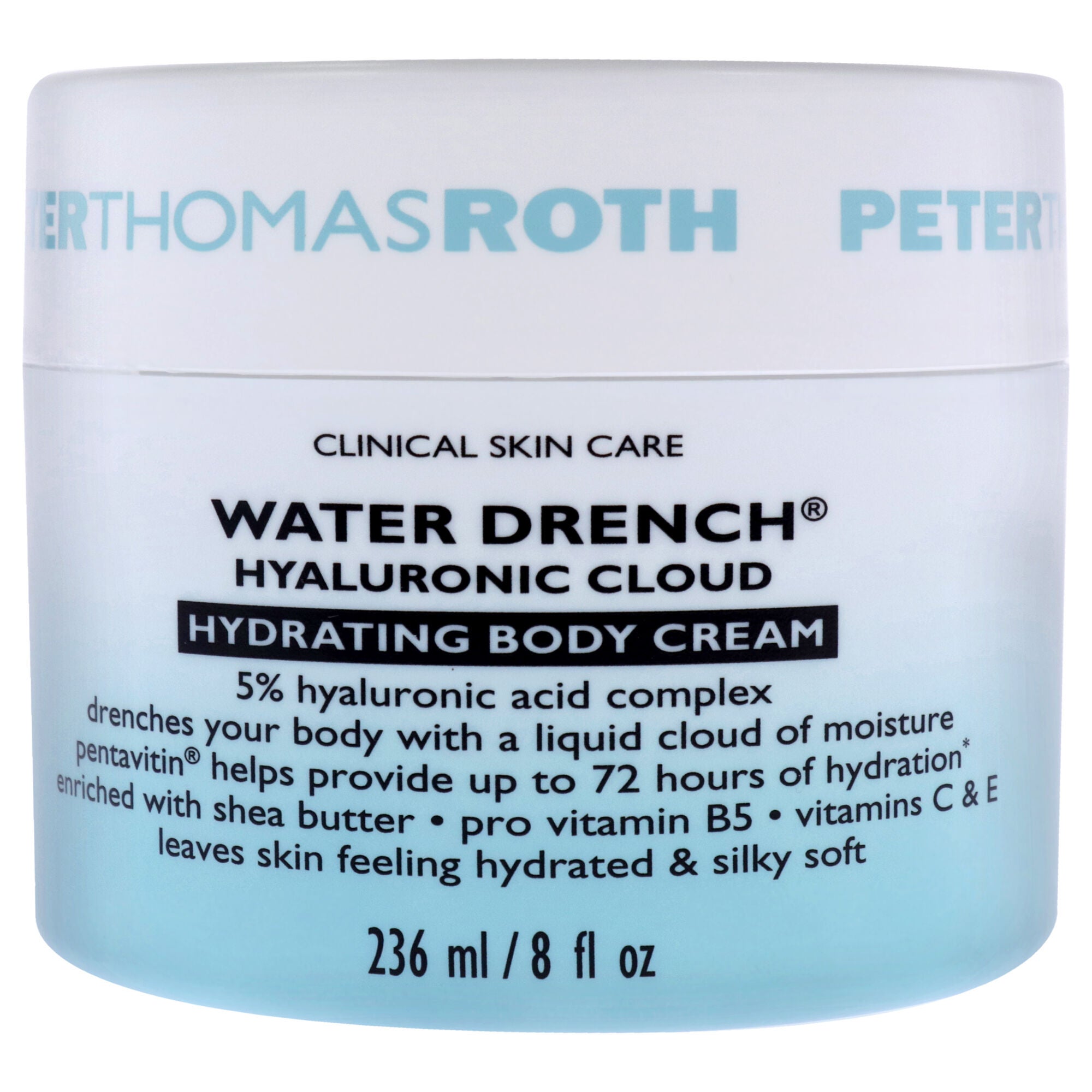 Water Drench Hyaluronic Cloud Hydrating Body Cream by Peter Thomas Roth for Unisex - 8 oz Body Cream, , alternate image number 6