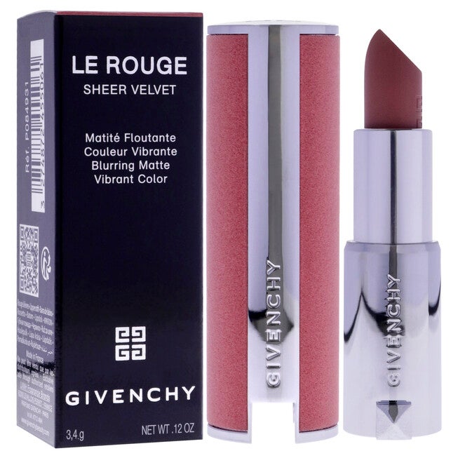 Le Rouge Sheer Velvet Matte Lipstick - 10 by Givenchy for Women - 0.12 oz Lipstick, NA, alternate image number null