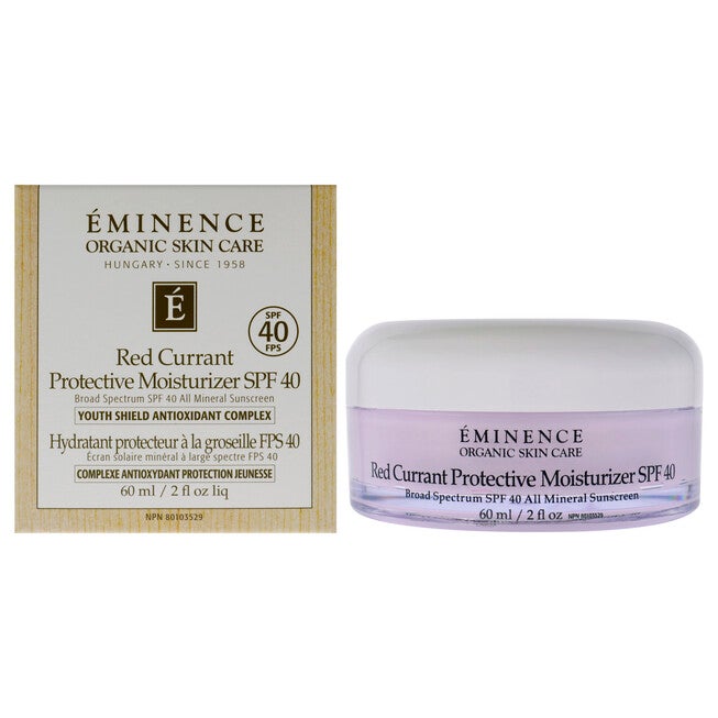Red Currant Protective Moisturizer SPF 40 by Eminence for Unisex - 2 oz Sunscreen, NA, hi-res image number null
