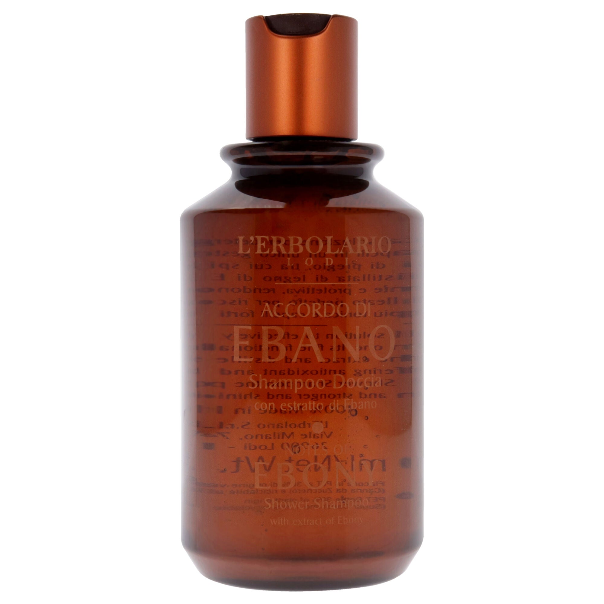 Notes of Ebony Shower Shampoo by LErbolario for Unisex - 8.4 oz Shampoo, See Description, alternate image number 4