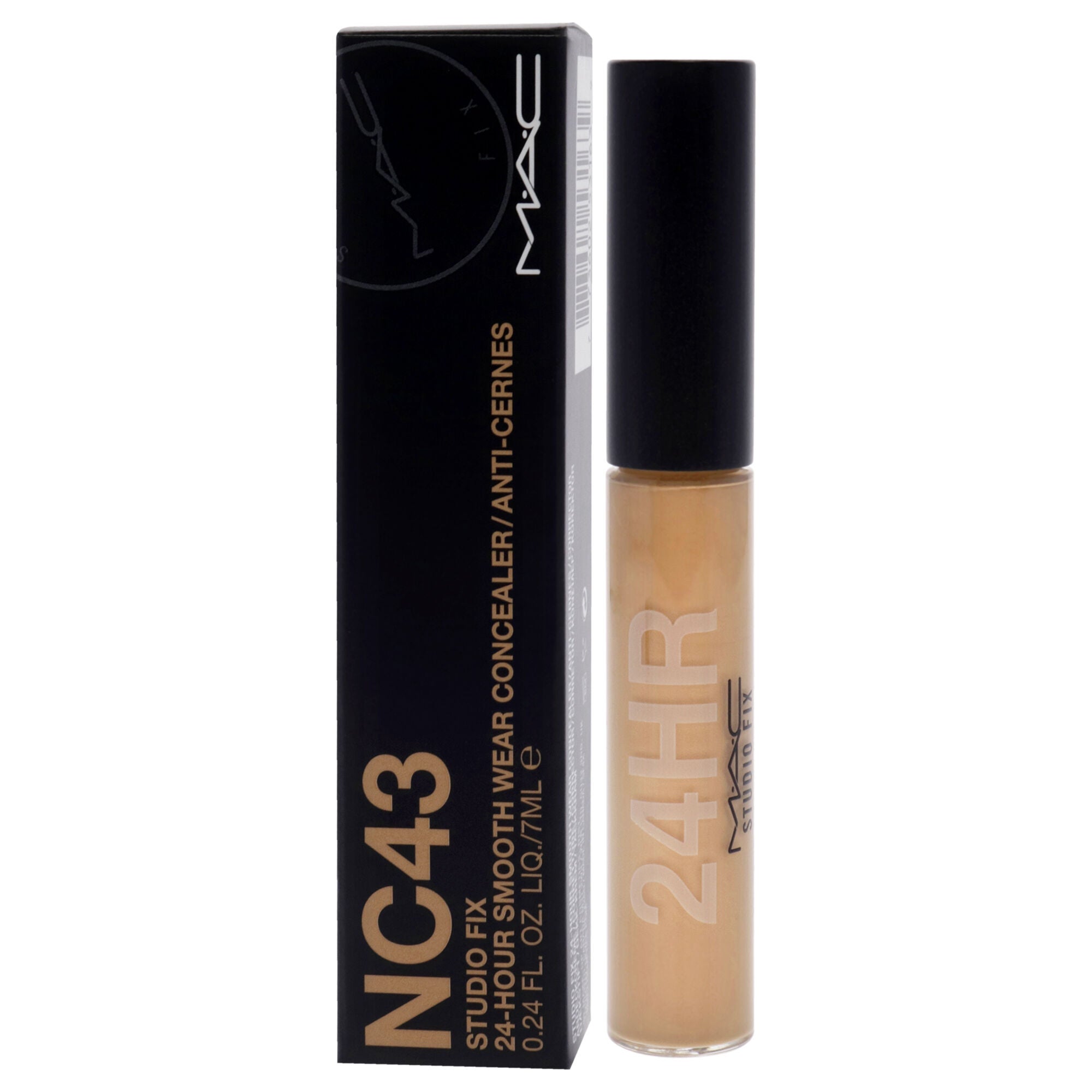Studio Fix 24-Hour Smooth Wear Concealer - NC43 by MAC for Women - 0.24 oz Concealer, See Description, alternate image number 3
