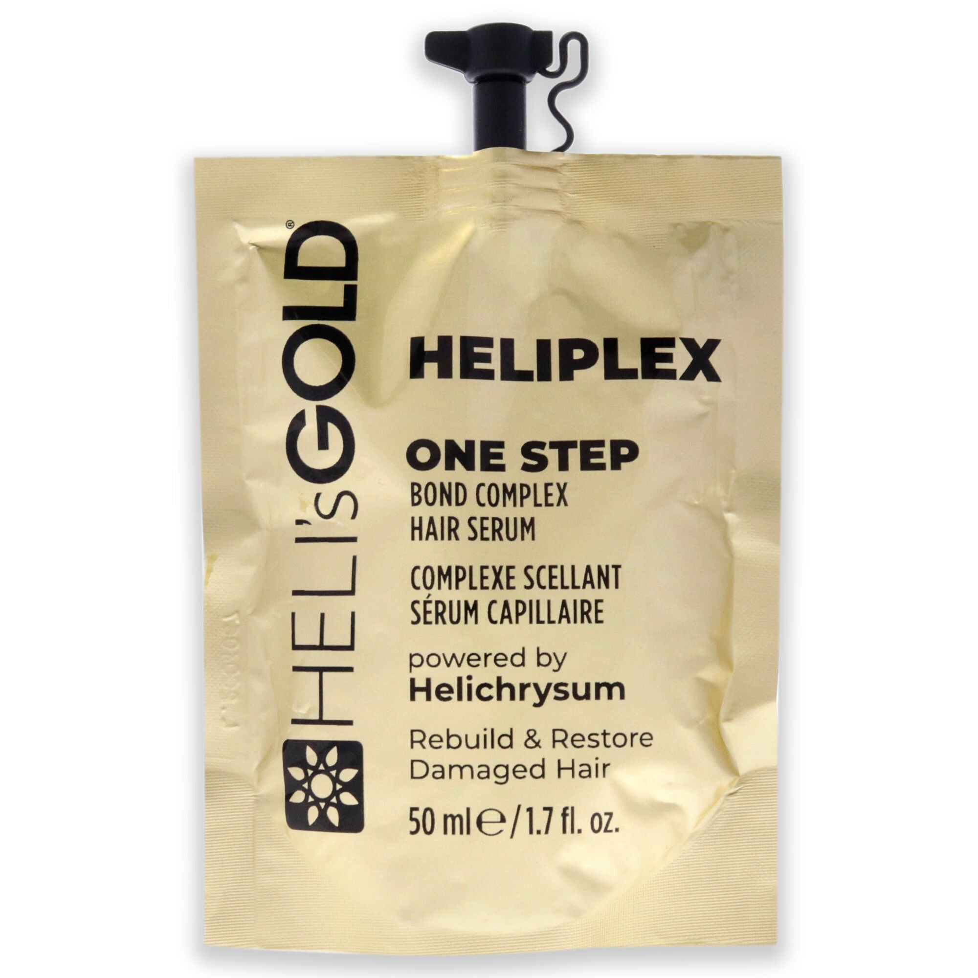 Heliplex One Step Hair Serum by Helis Gold for Unisex - 1.7 oz Serum, See Description, hi-res image number 0