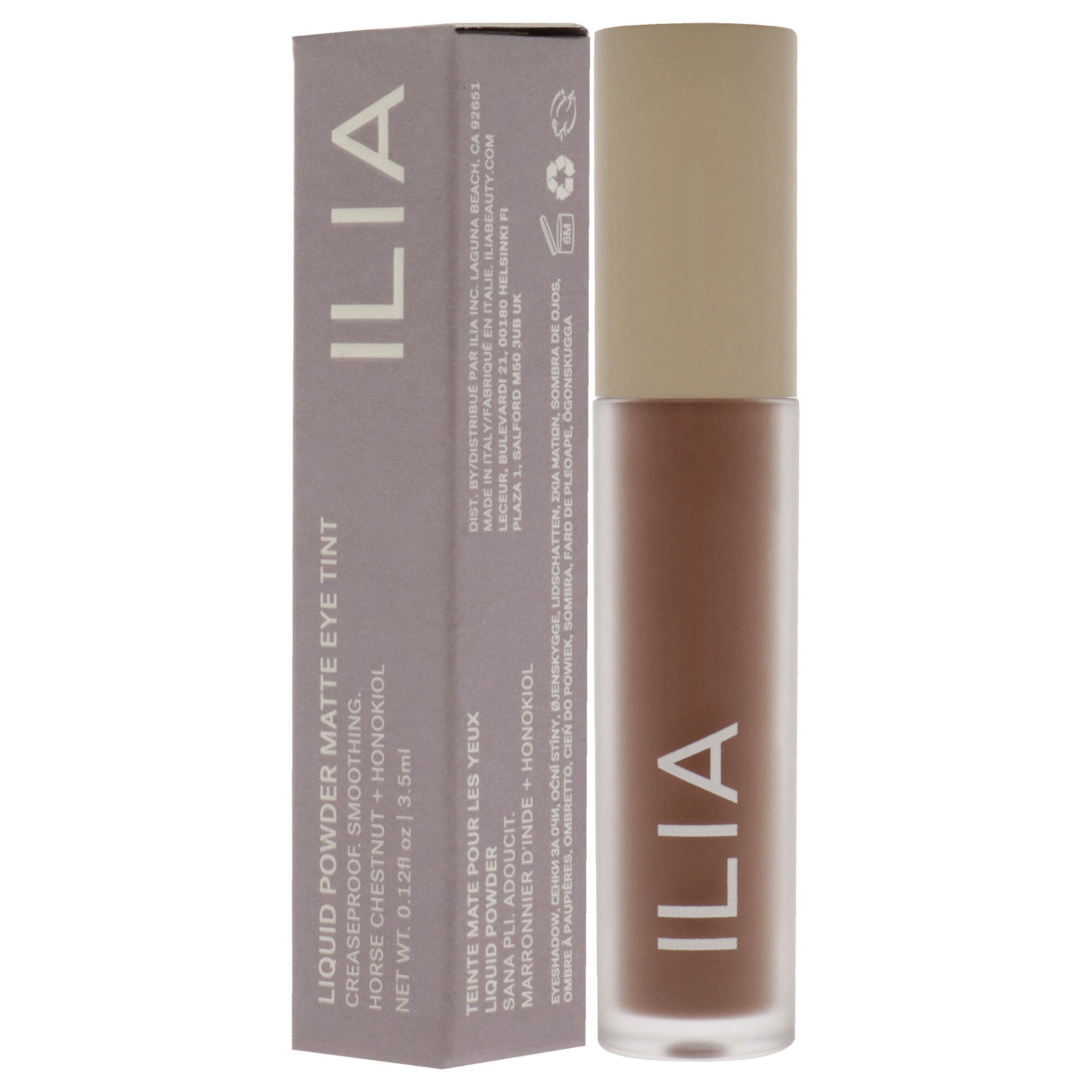 Liquid Powder Matte Eye Tint - Tannin by ILIA Beauty for Women - 0.12 oz Eye Shadow, See Description, alternate image number 3