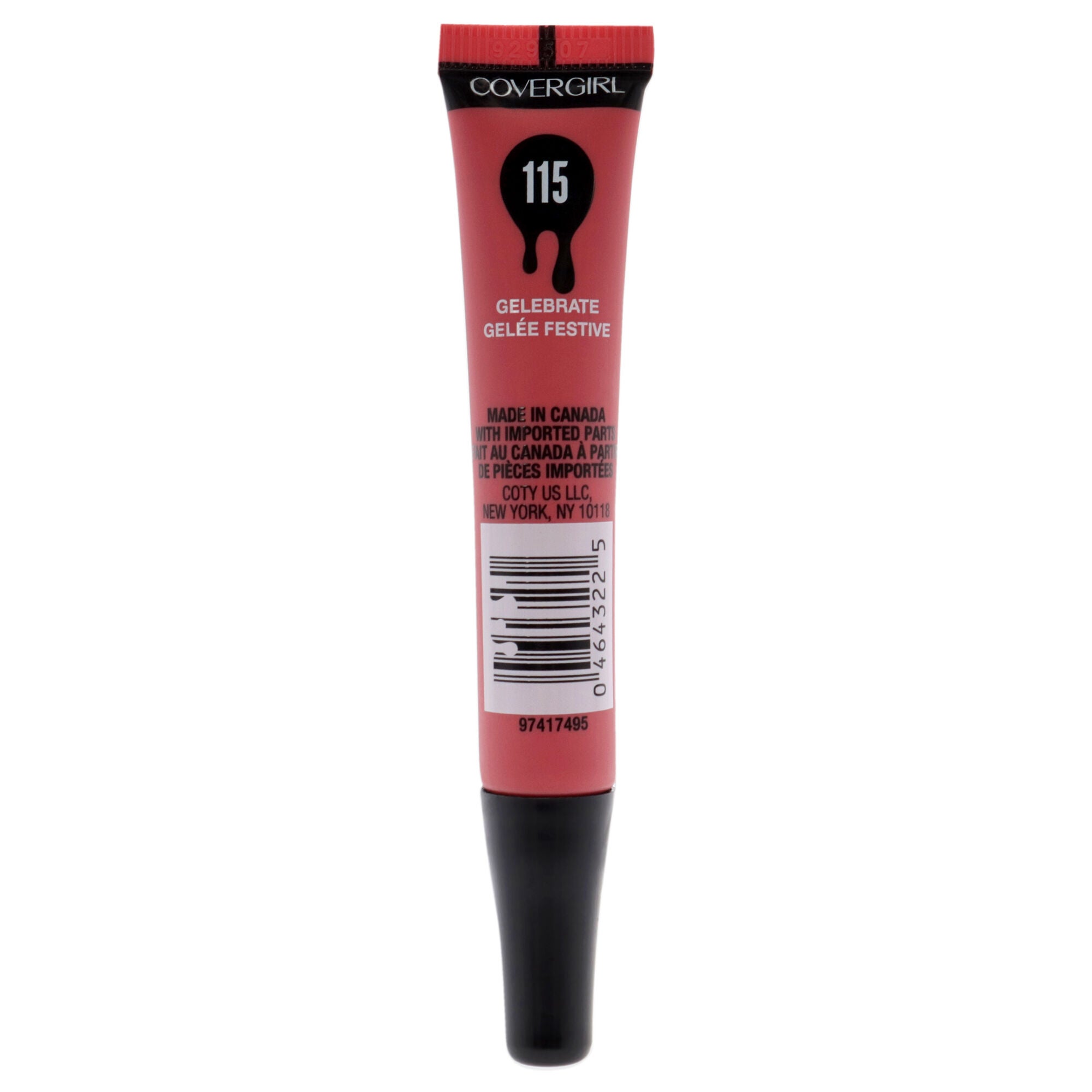 Melting Pout Liquid Lipstick - 115 Gelebrate by CoverGirl for Women - 0.27 oz Lipstick, See Description, alternate image number 2