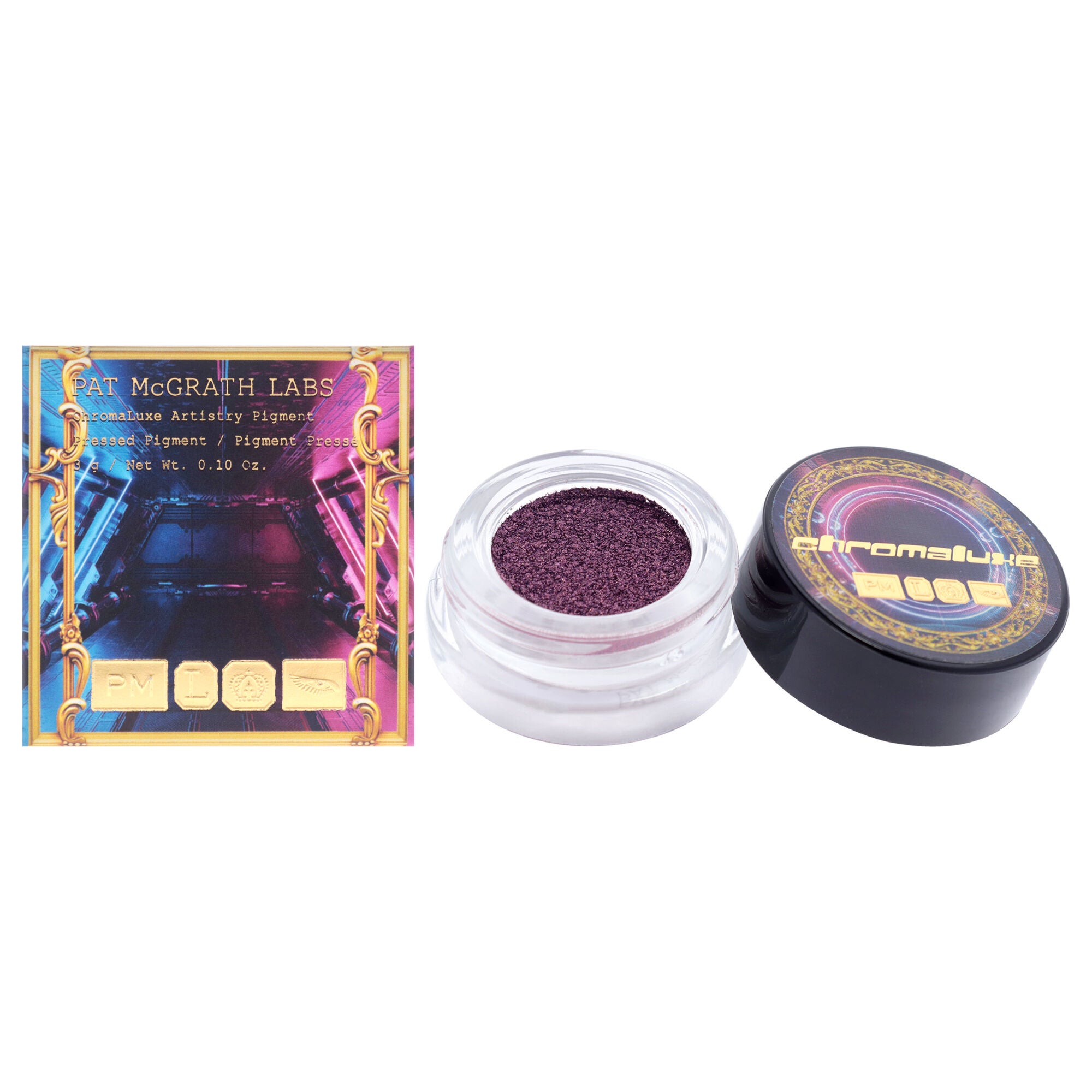 Chromaluxe Artistry Pigment - Midnight Temptress by Pat Mcgrath Labs for Women - 0.10 oz Makeup, Purple, hi-res image number 0