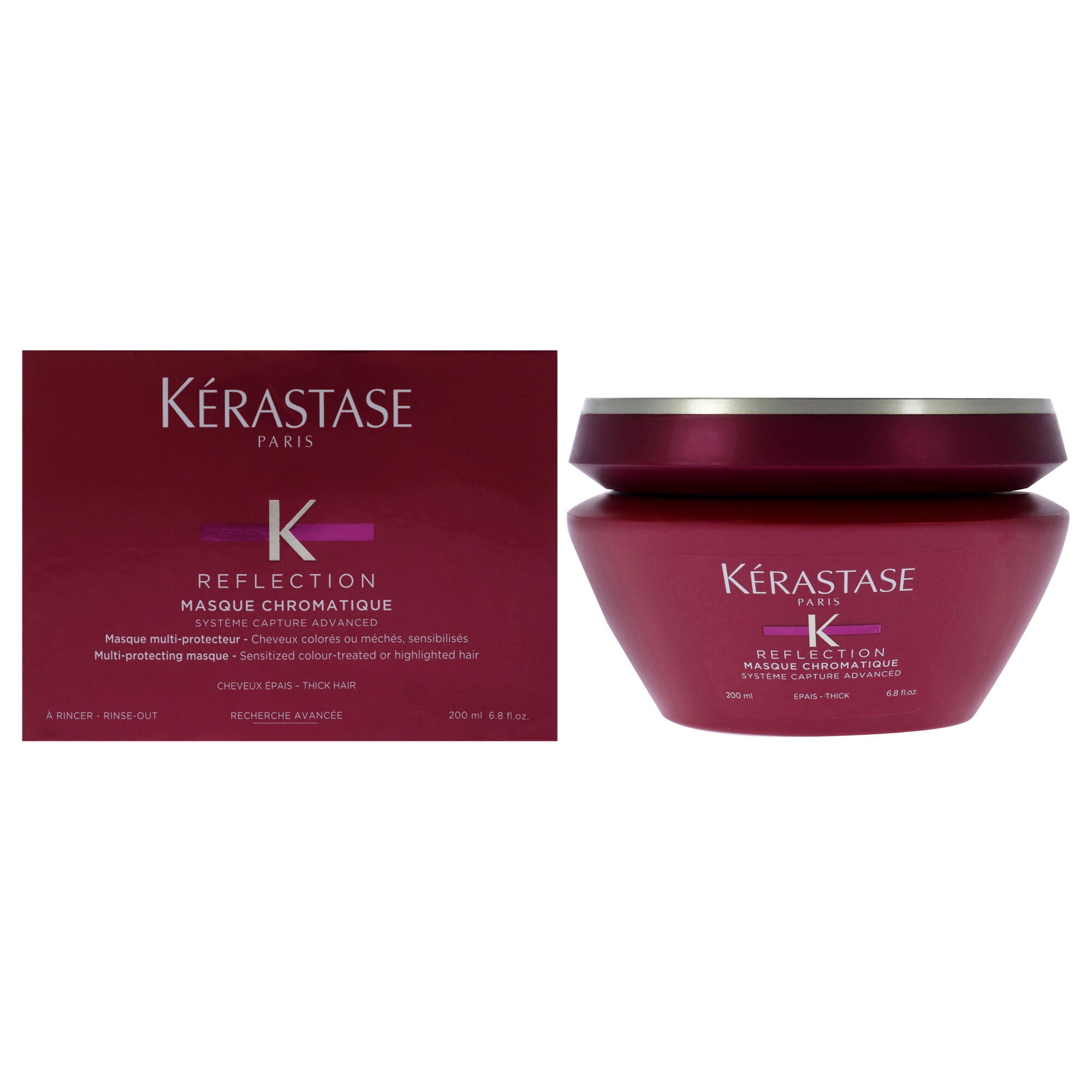 Reflection Masque Chromatique - Thick Hair by Kerastase for Unisex - 6.8 oz Masque, See Description, hi-res image number 0