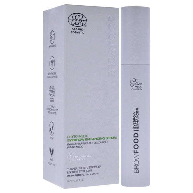 BrowFood Phyto-Medic Eyebrow Enhancer by LashFood for Women - 0.17 oz Eyebrow, , alternate image number null