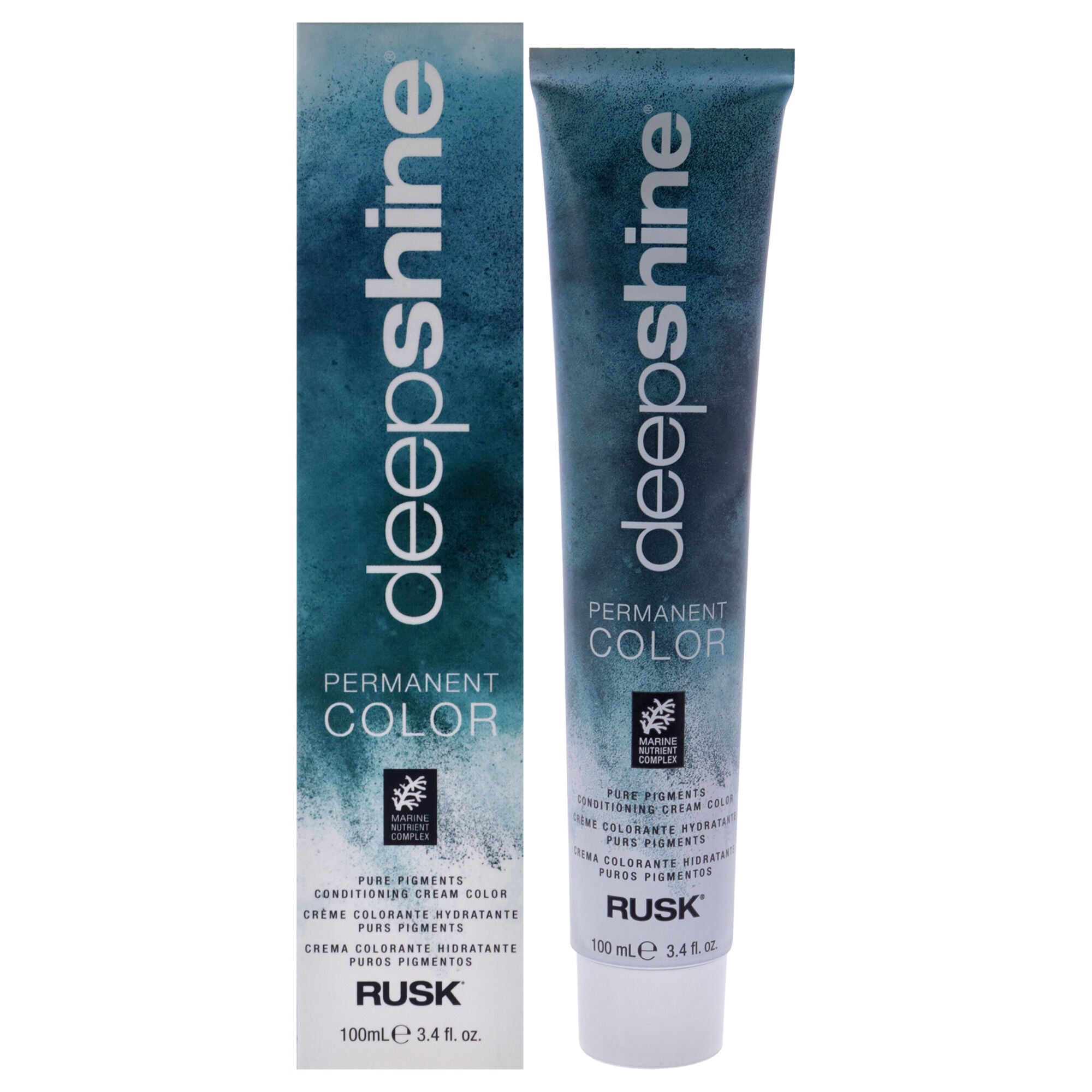 Deepshine Pure Pigments Conditioning Cream Color - 5.22VV Light Intense Violet by Rusk for Unisex - 3.4 oz Hair Color, See Description, hi-res image number 0