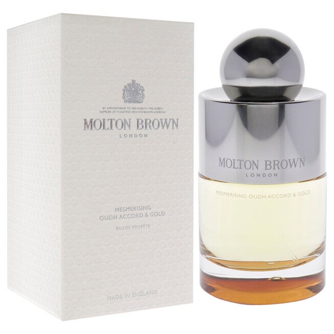 Mesmerising Oudh Accord and Gold by Molton Brown for Unisex - 3.3 oz EDT Spray, NA, alternate image number null