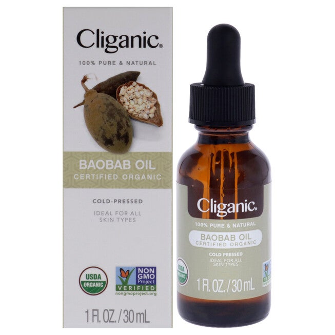 Organic Baobab by Cliganic for Unisex - 1 oz Oil, NA, hi-res image number null