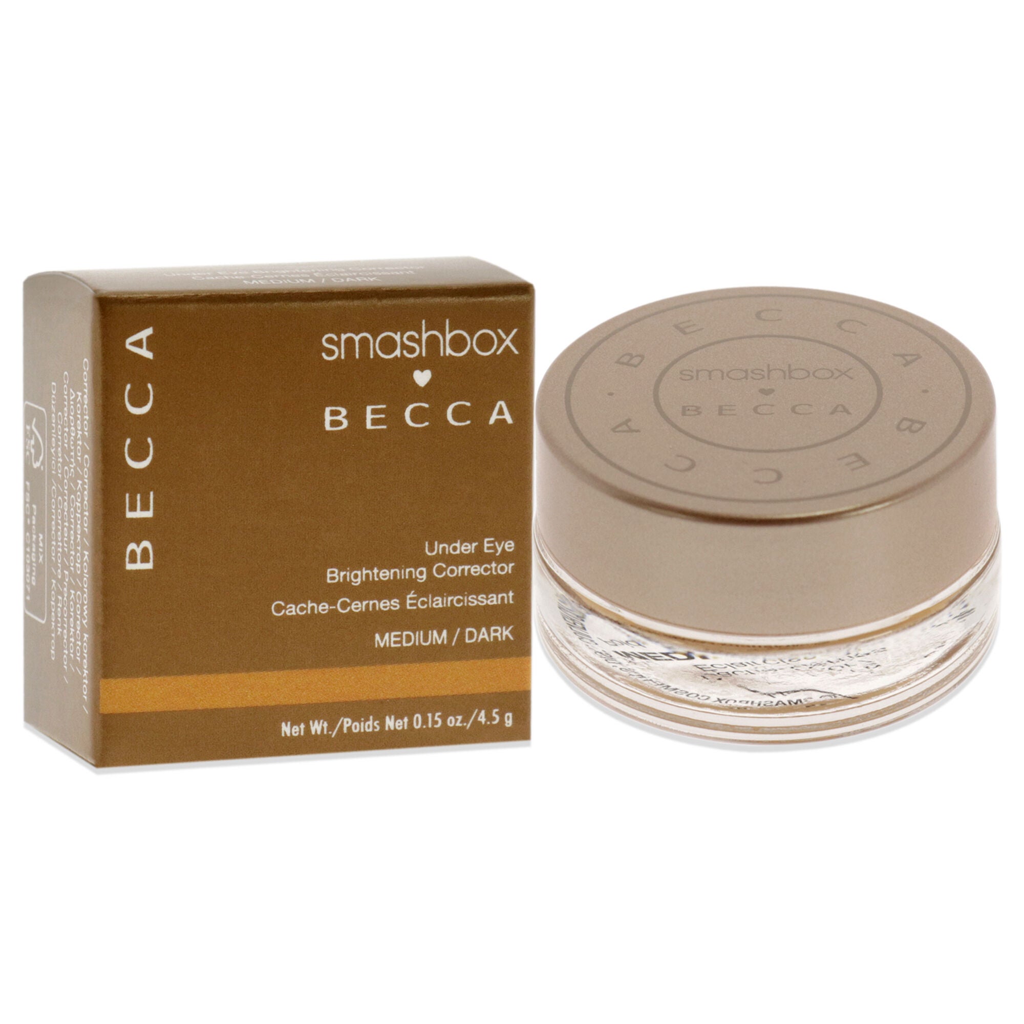 Becca Under Eye Brightening Corrector - Medium-Dark by SmashBox for Women - 0.15 oz Corrector, , alternate image number 6