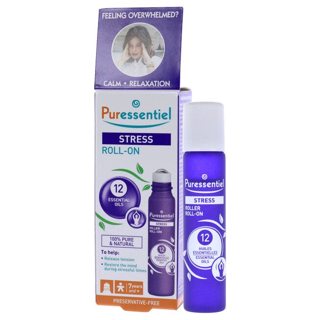 Stress Roll-On by Puressentiel for Unisex - 0.17 oz Oil, NA, alternate image number null
