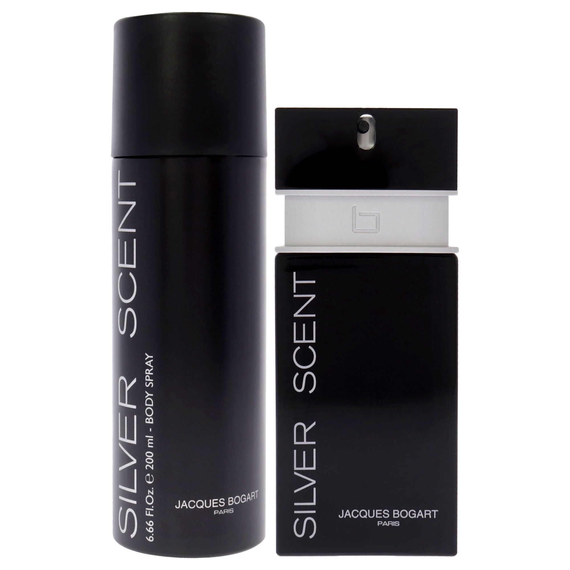 Silver Scent by Jacques Bogart for Men - 2 Pc Gift Set 3.33oz EDT Spray, 6.66oz Body Spray, See Description, alternate image number 3