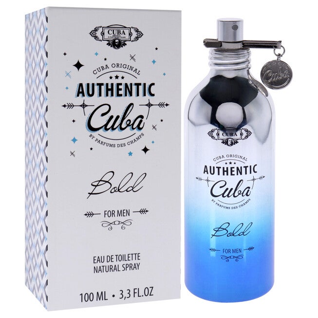 Cuba Authentic Bold by Cuba for Men - 3.3 oz EDT Spray, NA, alternate image number null