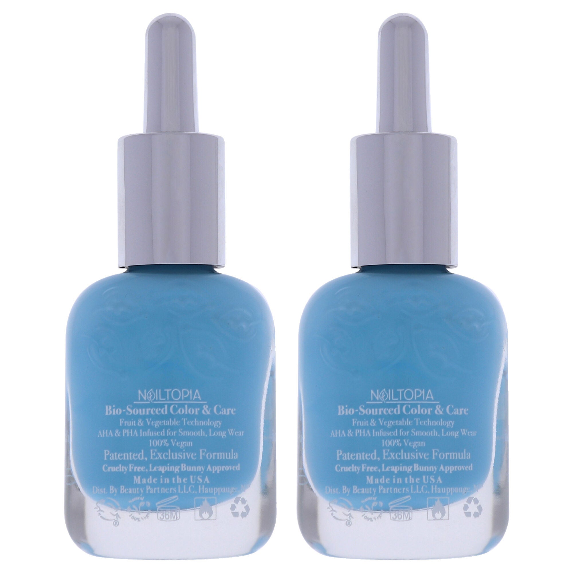 Bio-Sourced Chip Free Nail Lacquer - Tropinail by Nailtopia for Women - 0.41 oz Nail Polish - Pack of 2, , alternate image number 3