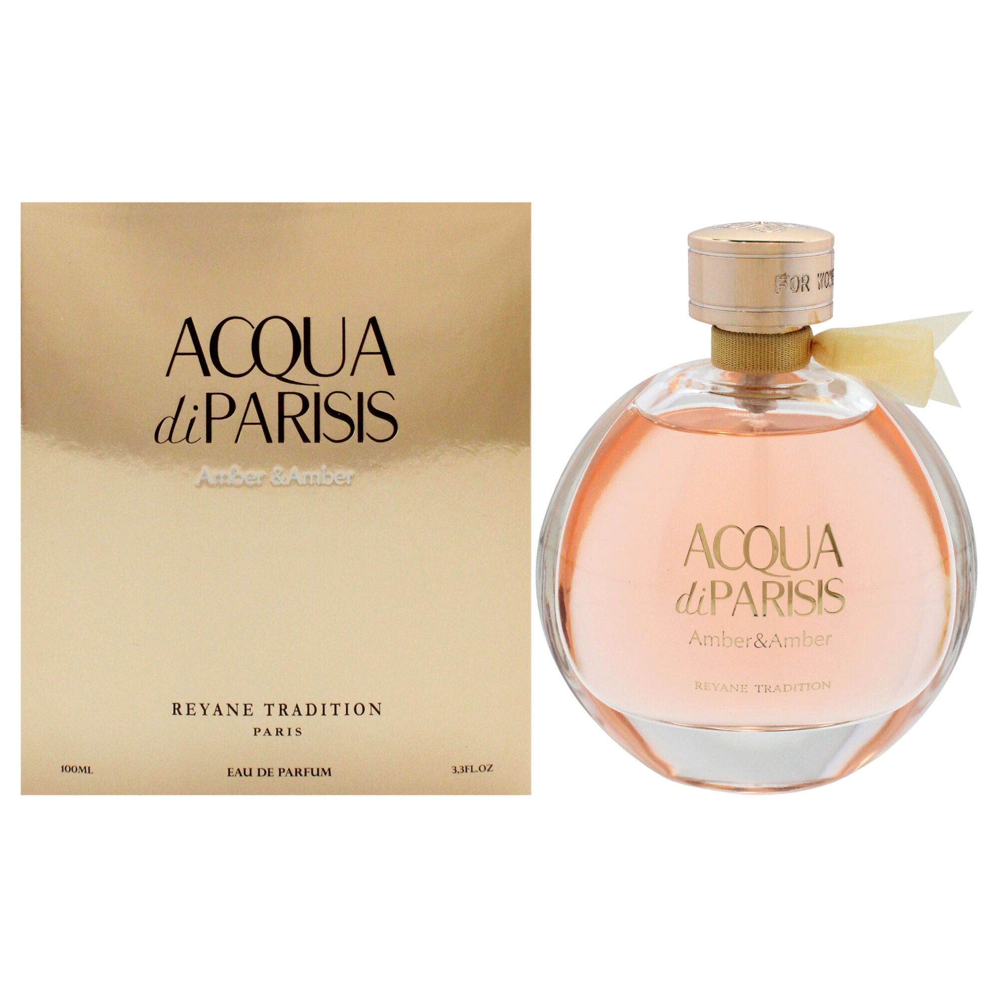 Acqua Di Parisis Amber and Amber by Reyane Tradition for Women - 3.3 oz EDP Spray, See Description, hi-res image number 0