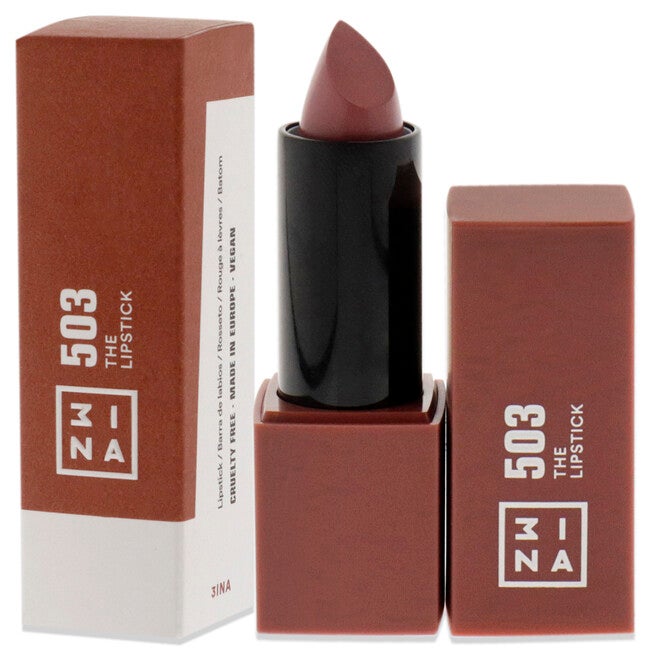 The Lipstick - 503 Nude Pink by 3INA for Women - 0.16 oz Lipstick, , alternate image number 7