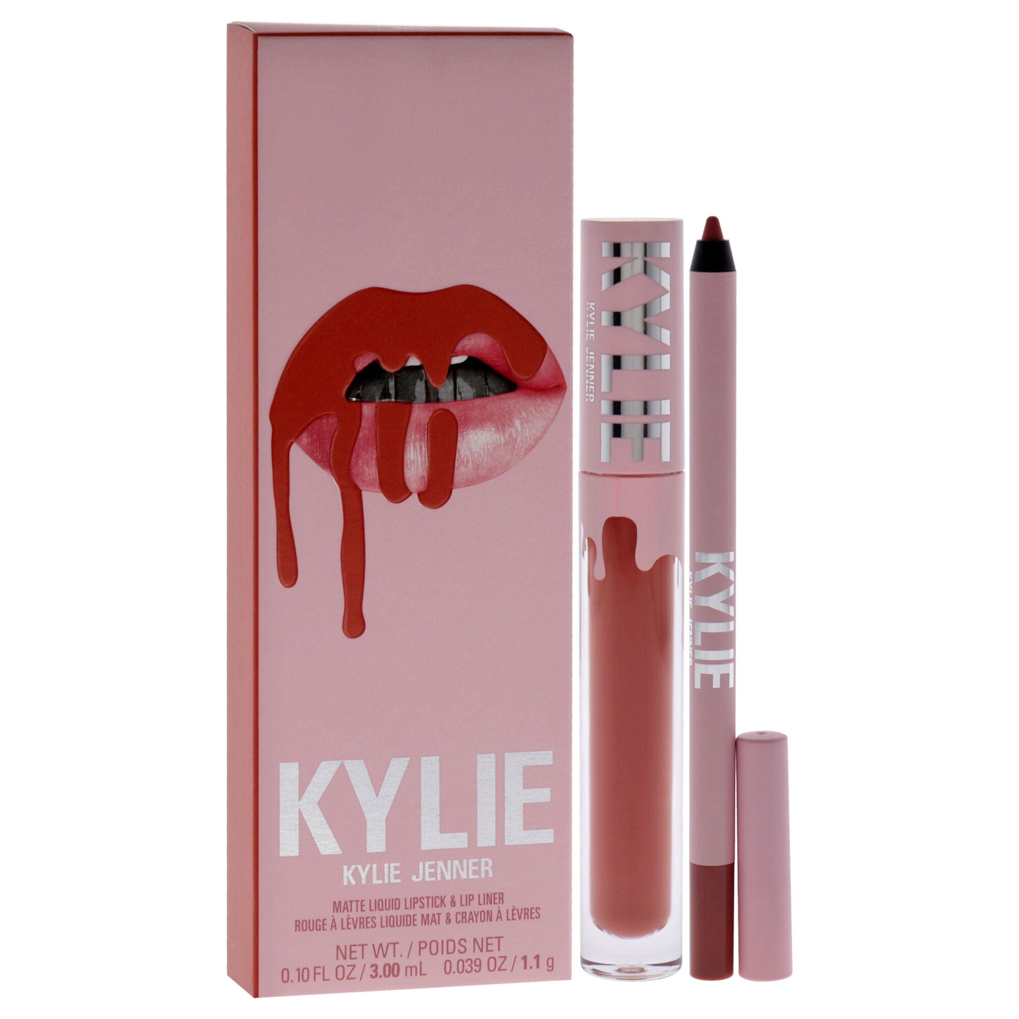 Matte Lip Kit - 505 Autumn by Kylie Cosmetics for Women - 2 Pc 0.10oz Matte Liquid Lipstick, 0.039oz Lip Liner, See Description, alternate image number 2