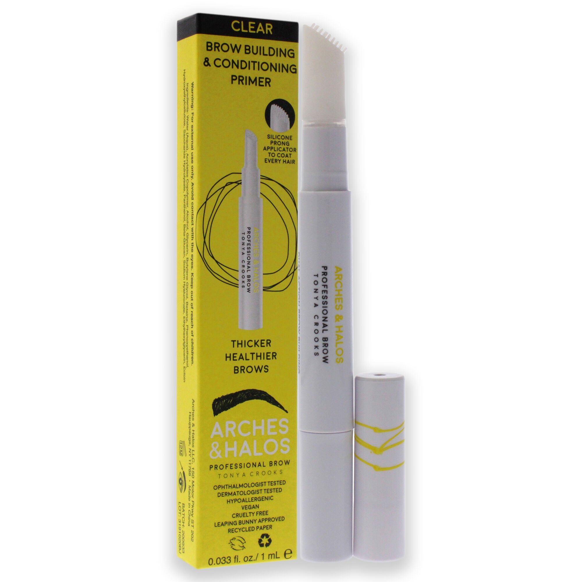 Brow Building and Conditioning Primer by Arches and Halos for Women - 0.033 oz Primer, See Description, alternate image number 1