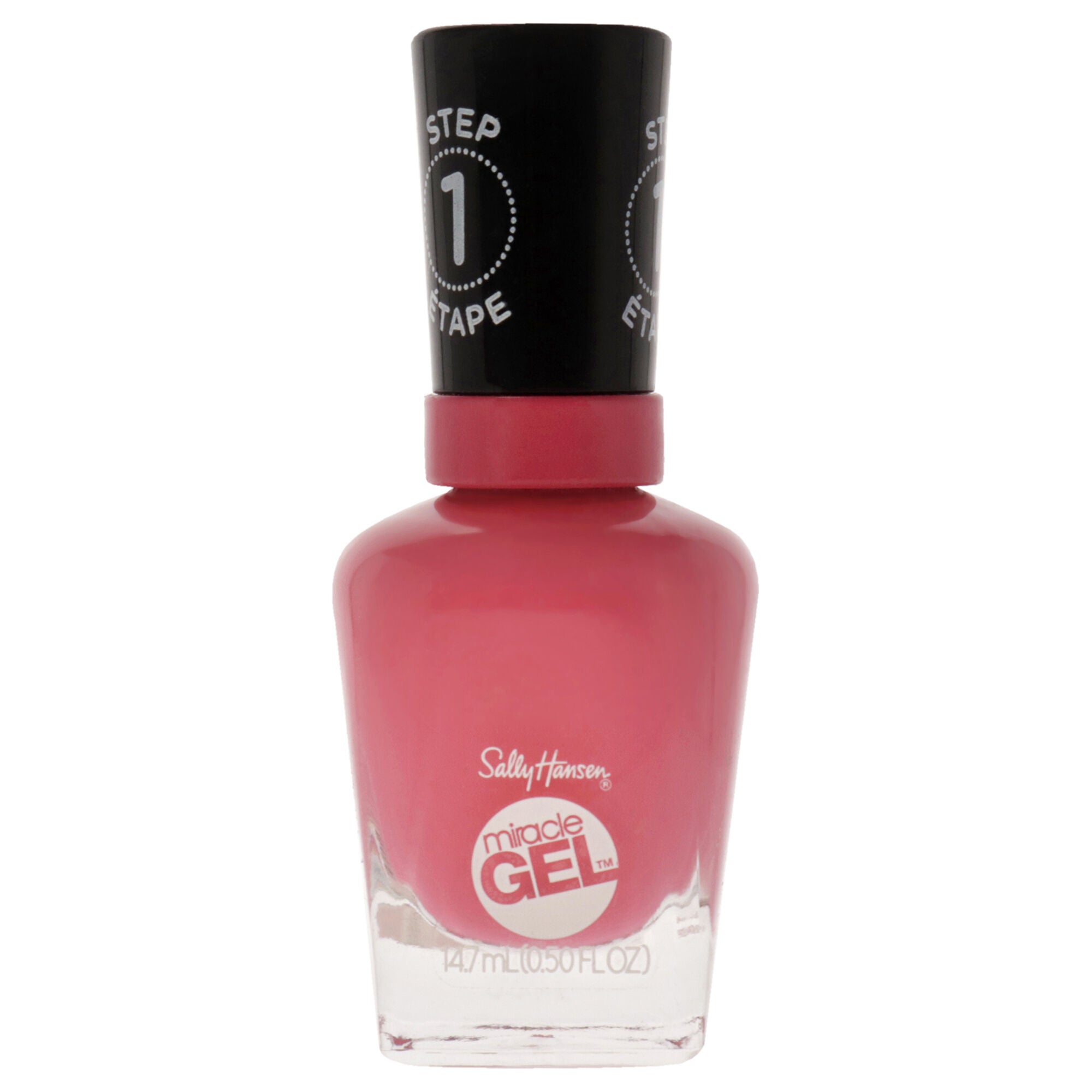 Miracle Gel - 339 Electric Pop by Sally Hansen for Women - 0.5 oz Nail Polish, See Description, hi-res image number 0