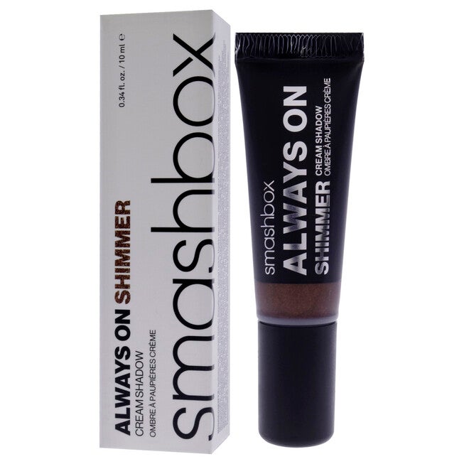 Always On Shimmer Cream Eye Shadow - Bronze by SmashBox for Women - 0.34 oz Eye Shadow, NA, alternate image number null