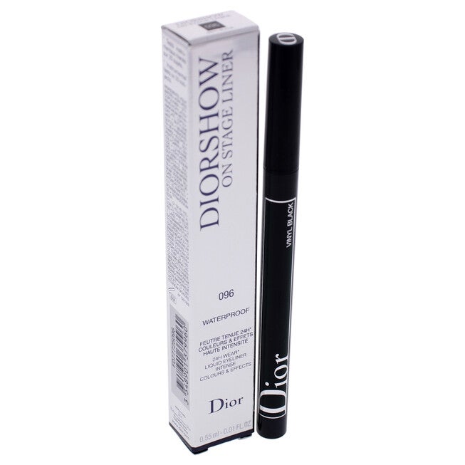 Diorshow On Stage Liquid Eyeliner Waterproof - 096 Vinyl Black by Christian Dior for Women - 0.01 oz Eyeliner, NA, alternate image number null