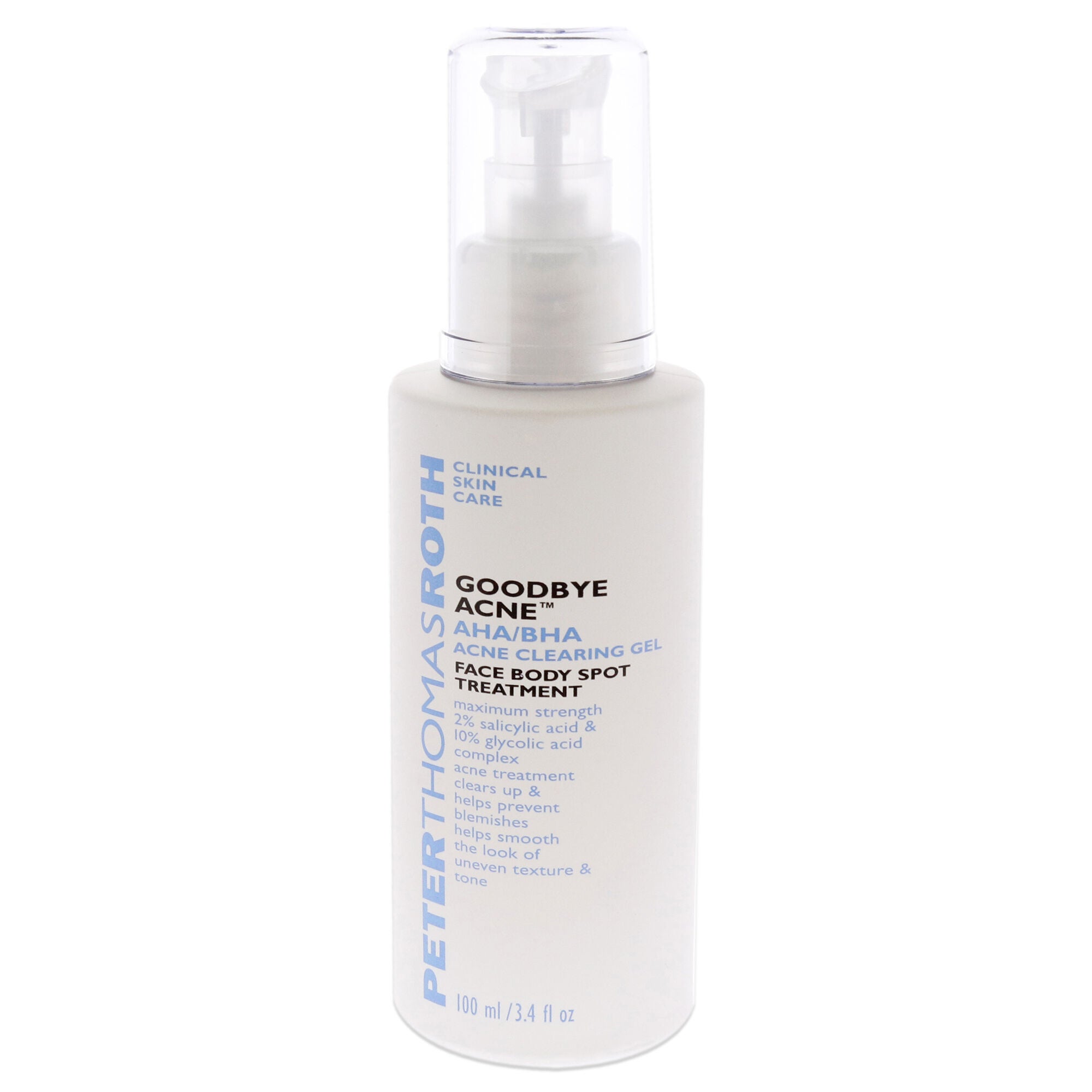 AHA-BHA Acne Clearing Gel by Peter Thomas Roth for Unisex - 3.4 oz Treatment, See Description, alternate image number 4